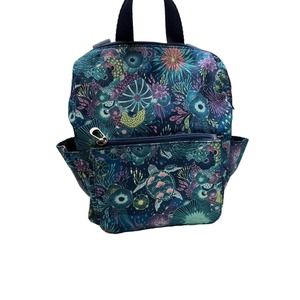 Sakroots Bohemian Floral Backpack in Navy